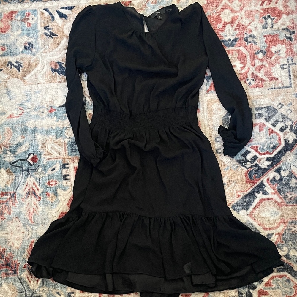 J.Crew Elegant Black Women's Dress
